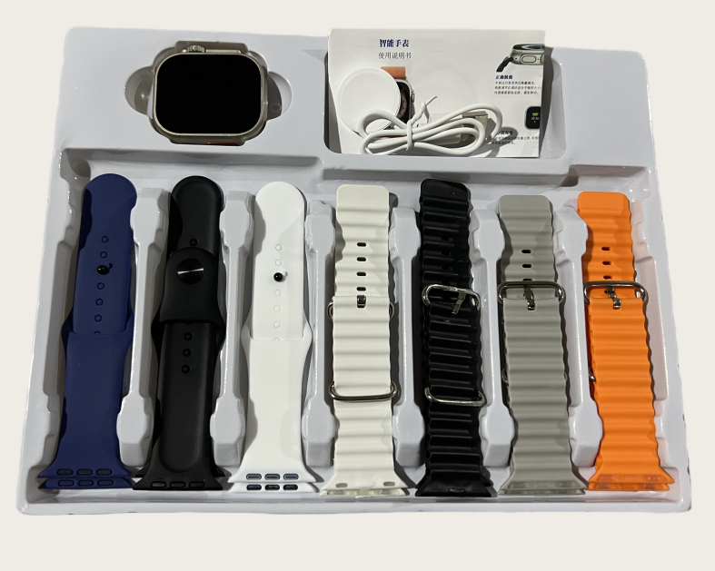 2025 Advanced D70 ULTRA3 2.2HD Amoled Square Smartwatch étanche avec surveillance de la fréquence cardiaque et suivi du sommeil: 5w