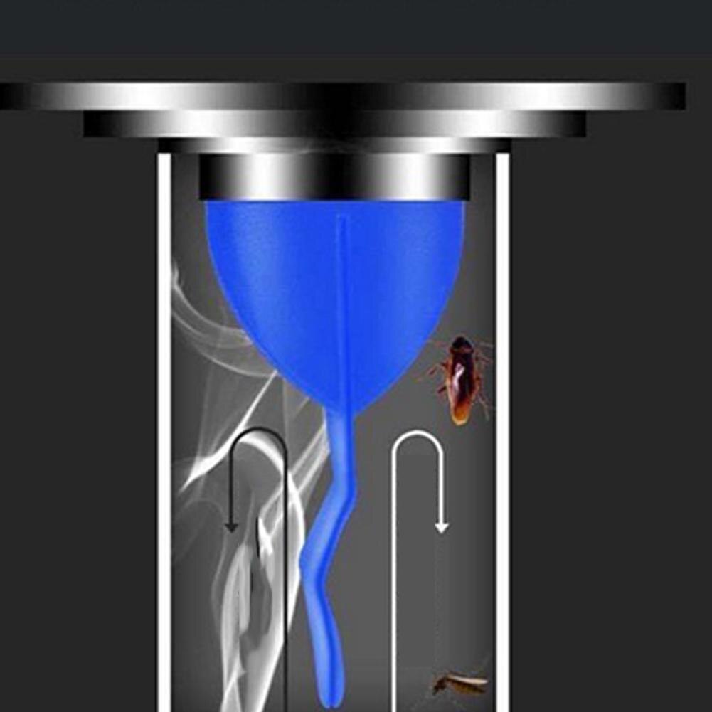 Silicone Floor Drain Drainage Pipe Deodorization Sealing Pipe Joint Floor Drain for Kitchen Bathroom