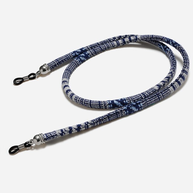 Men Women Eyeglass Sunglasses Cotton Neck String Cord Retainer Strap Eyewear Lanyard Holder High-End Ethnic Rope Glasses Chain: color2