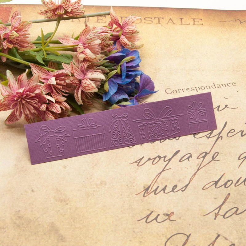 Christmas Embossing Folders Birthday Plastic Embossing Folder For Scrapbooking DIY Photo Album Card