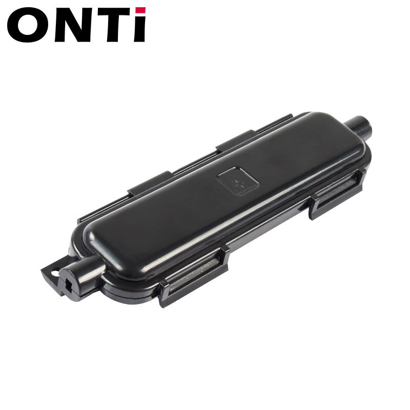ONTI 10pcs FTTH Optical Fiber Protection Box Cable Rotection Box with SC Adapter Type Waterproof Protected Box