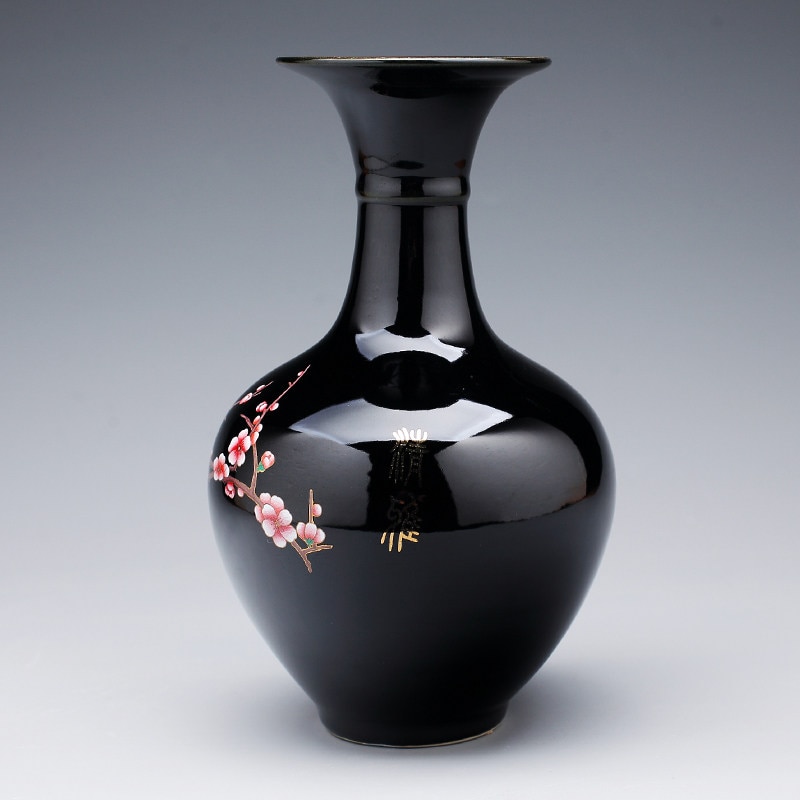 Jingdezhen kinesisk keramik vase ornamenter dekoration hjem stue bord møblering håndværk hotel kontor desktop figurer kunst