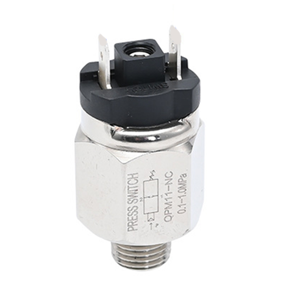 QPM11-NC/NO Air Pressure Switch 1/4 Inch Pneumatic Compressor Control Switch For Precise Control Over Your Pneumatic Systems