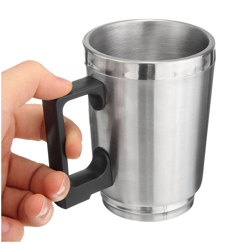 12v 300ml bærbar i bil kaffetrakter tekanne kjøretøy termos varmekopp lokk