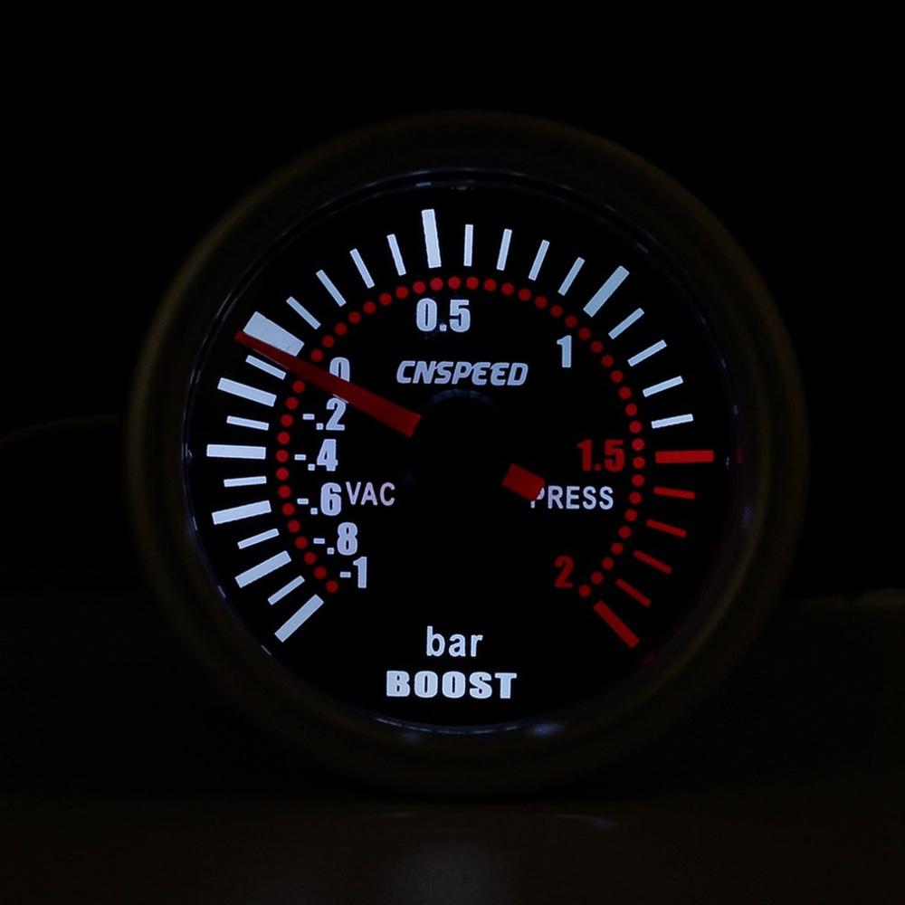 52mm Turbo Boost Gauge Pressure LED Display Vacuum Meter High Accuracy Easy Operation PSI Turbo Pressure Gauge Car Accessories