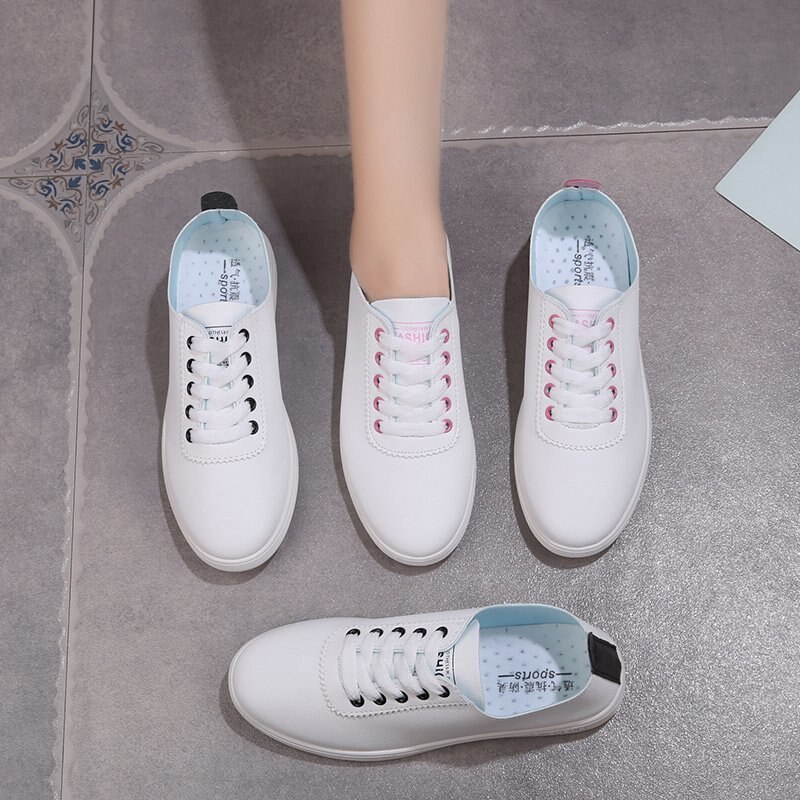 Sneakers voor dames wit licht eenvoudige casual schoenen skateschoenen zapatos de mujer damesschoenen goedkope damessneakers