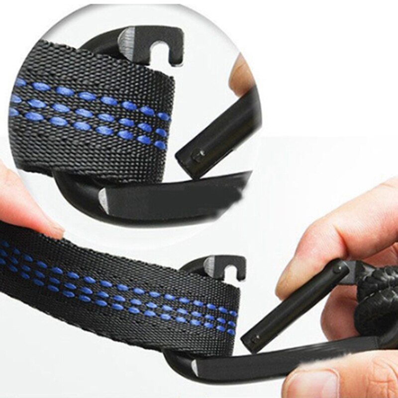 Hängmatta utomhuscampinggunga 300 x 200cm förlängd breddad ultralätt utomhushängmatta