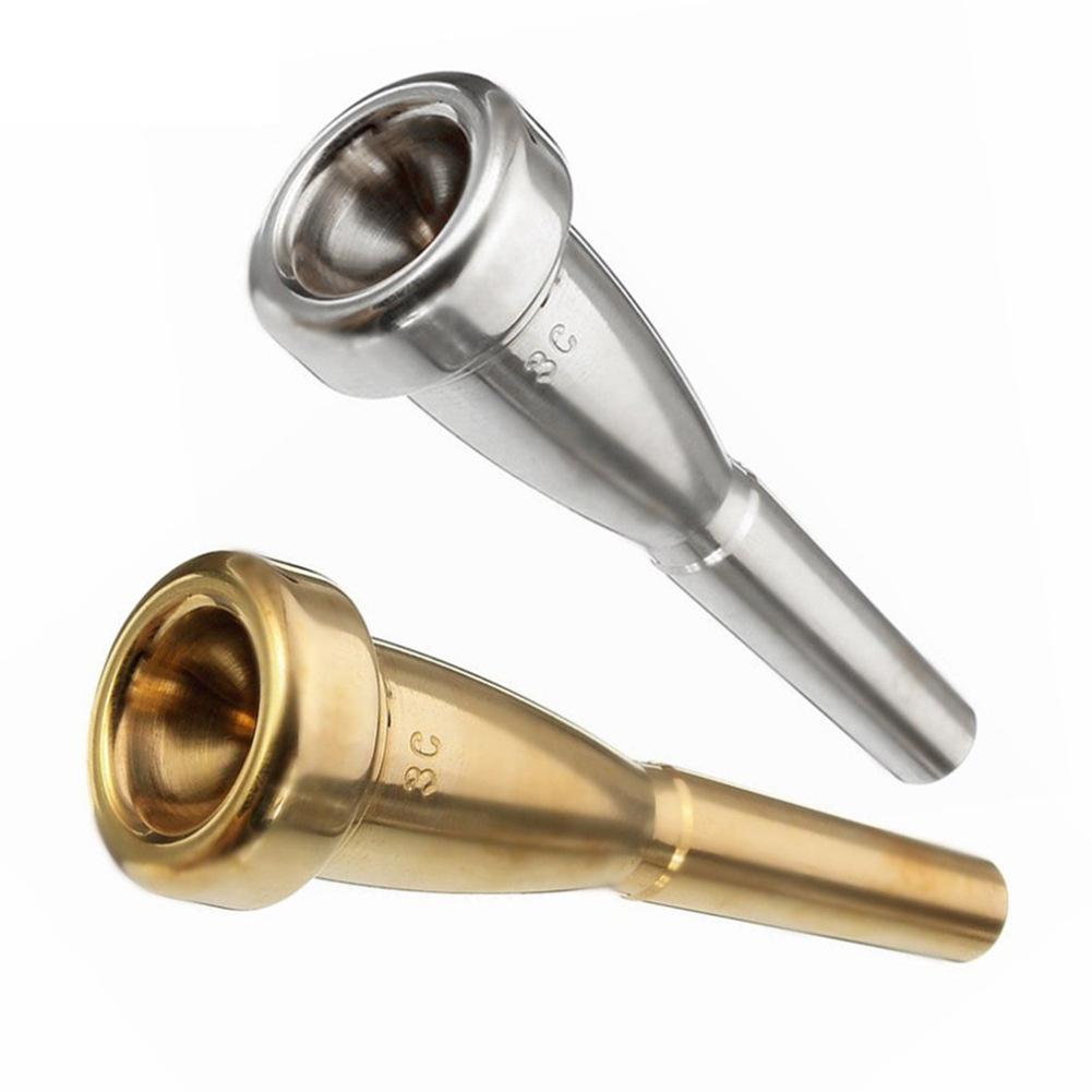SLADE Zilver Goud 3C Size koperlegering Trompet Mondstuk voor Yamaha Bach Trompet Messing Instrument Vervanging Accessoires
