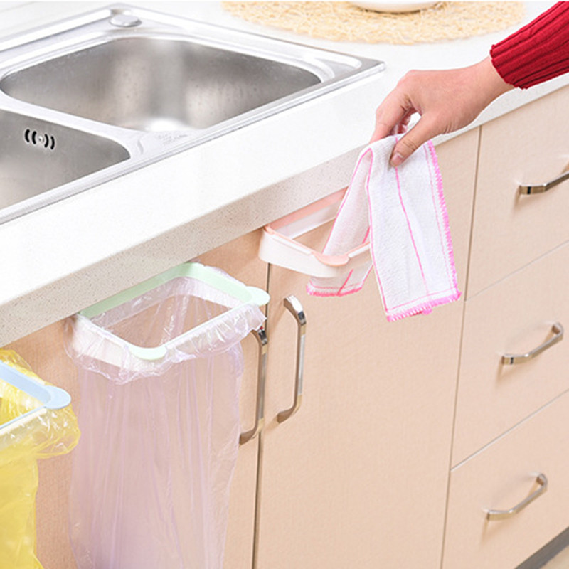 organizer Hängen Küche Schrank Tür Müll Gestell Stil Lagerung Gestell Müll Tasche Halfter Schrank Schrank Heckklappe Stehen
