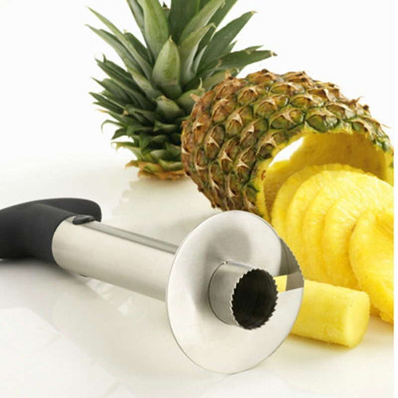 Ananas Slicer Dunschiller Cutter Slagmes Roestvrij staal Keuken Fruit Gereedschap Kookgerei keukenaccessoires keukengadgets