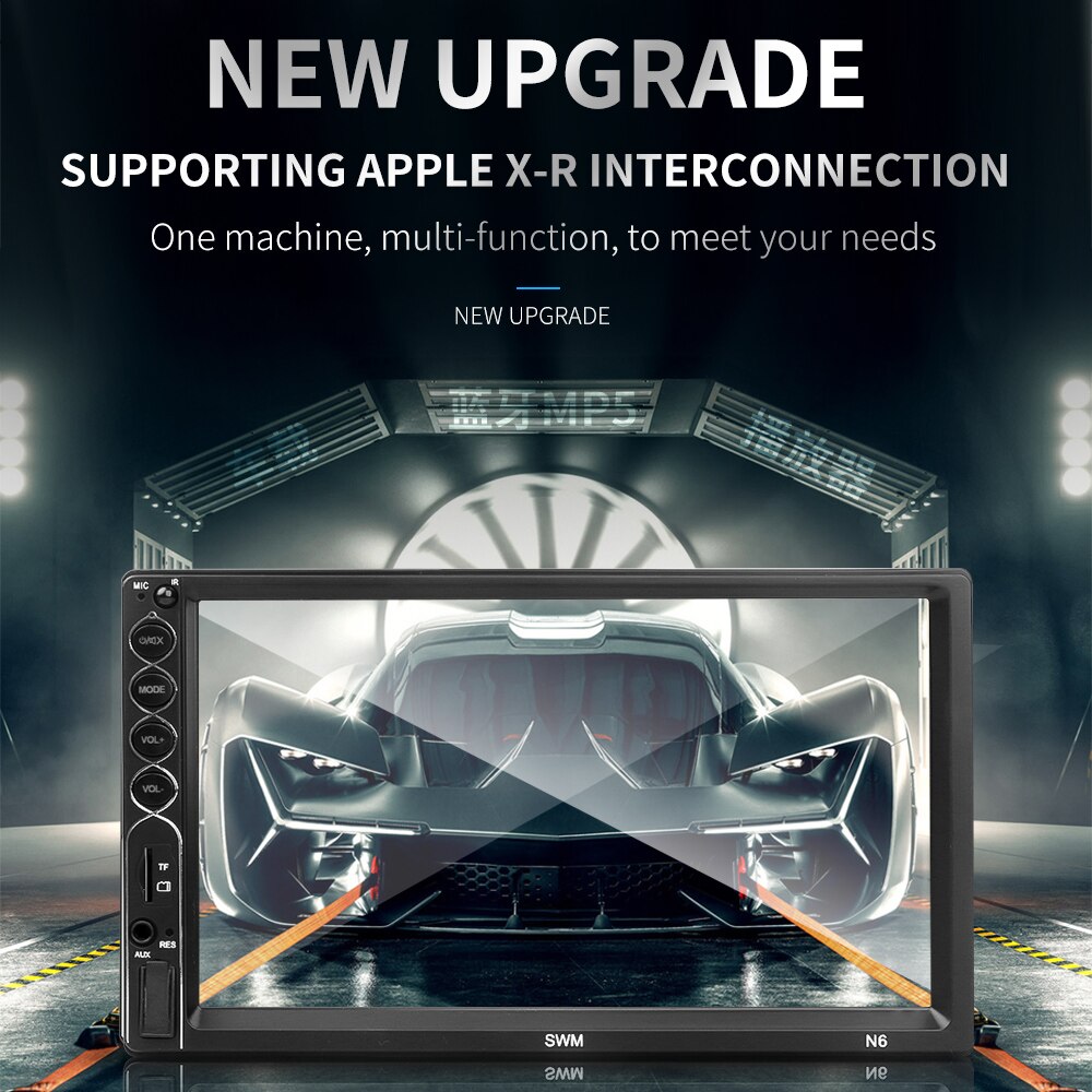 7 Inch HD Touch screen Car Radio Bluetooth Stereo audio Car Multimedia MP5 Player MP5 FM TF USB Aux Media Radio