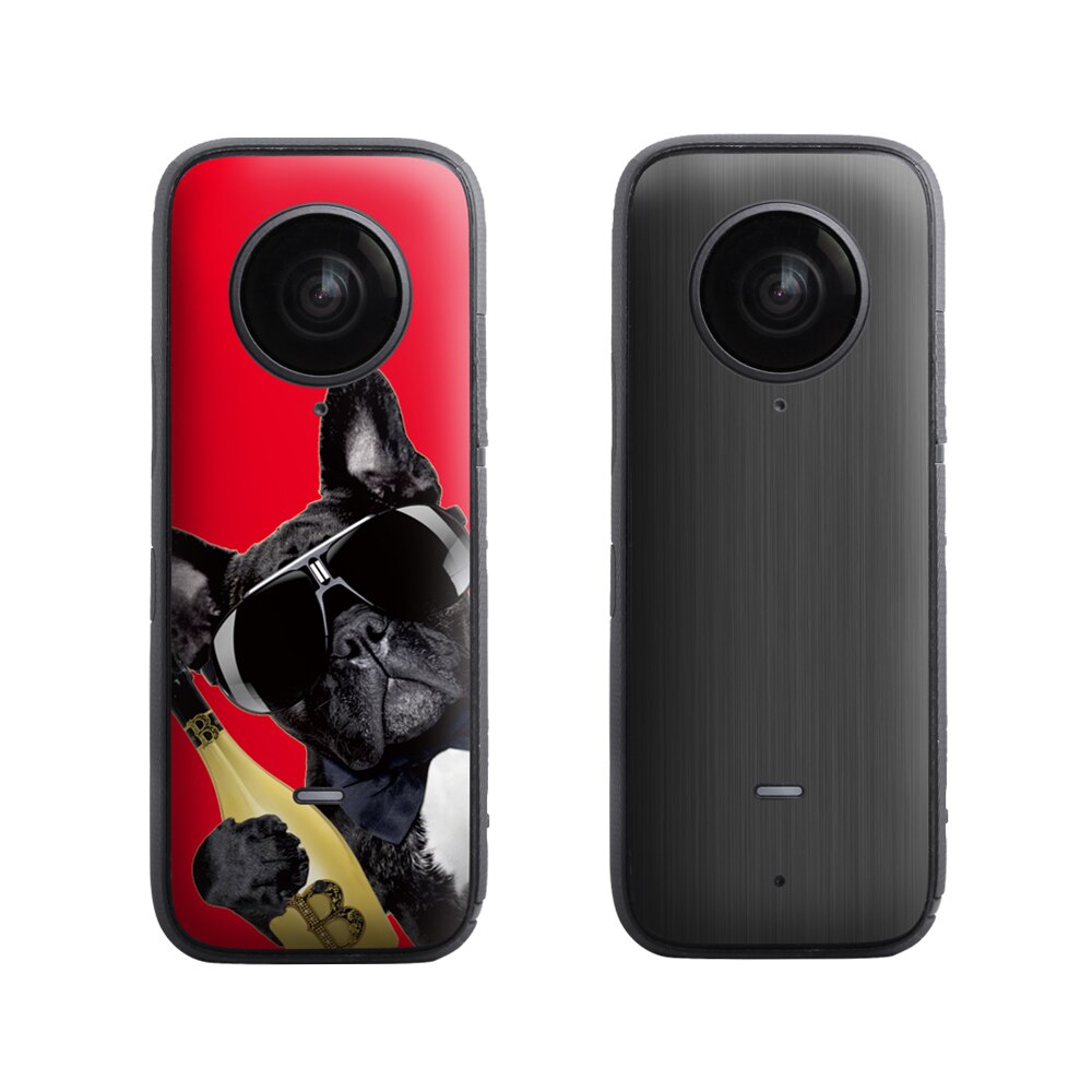 Sunnylife Insta360 Eine X2 PVC Aufkleber Combo Schutzhülle Film Scratch-proof Decals Abnehmbare Haut für Insta360 Eine X2 Zubehör: combo 4