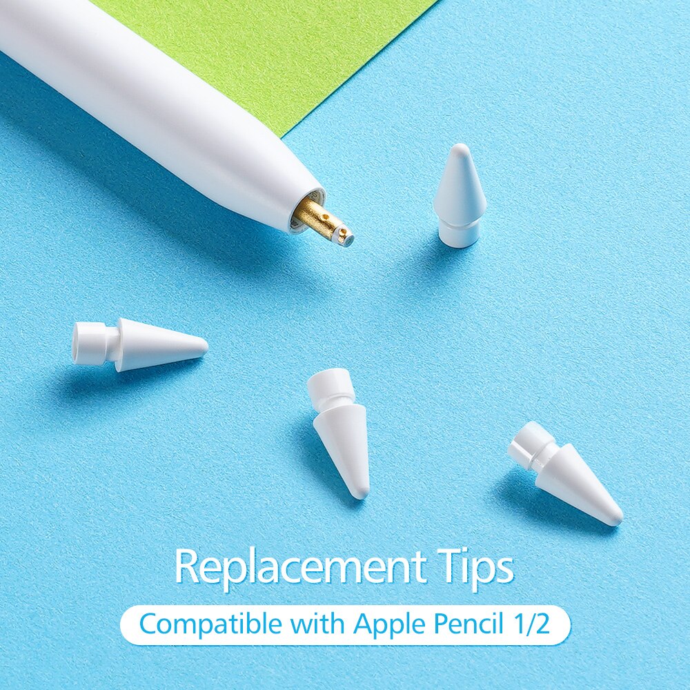 Pencil Tips For Apple Pencil 1st 2nd Generation 2B Soft Double-Layered &amp; HB Hard Replacement Tip For Apple Pencil Nib 애플펜슬