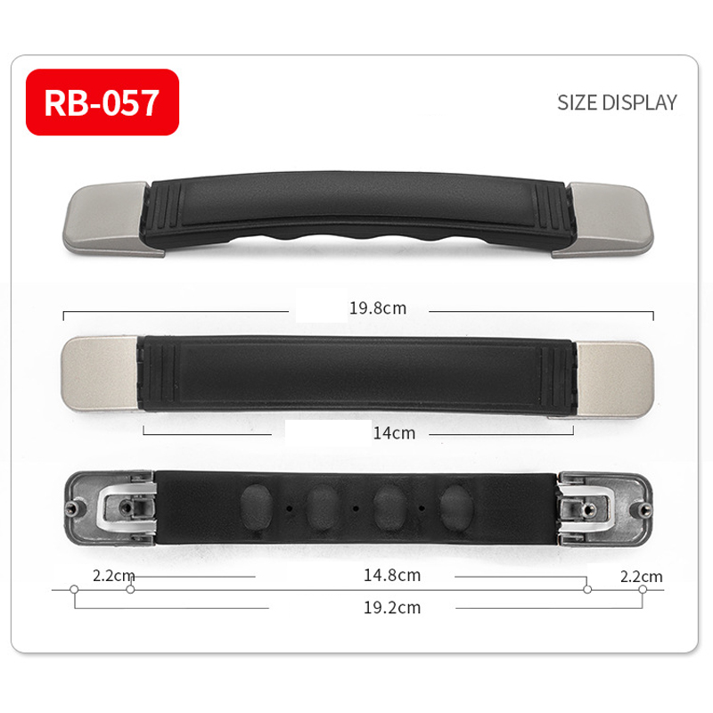20 arten Schwarz Universal Gepäck Griff Koffer Griff Ersatz Reise Trolley Griff Tasche Griff Grip Zubehör