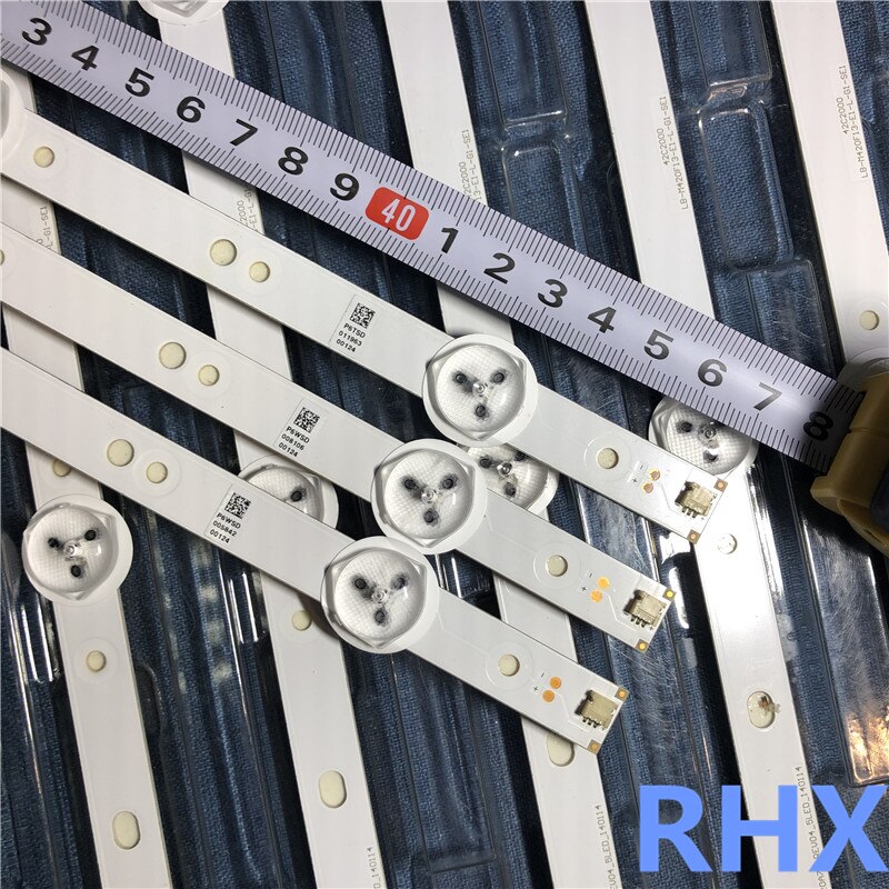 10 stück/set 470mm led-hintergrundbeleuchtungsleisten als ersatz für changhong 42 c 2000 lichtleiste svj 420 a 76 rev 04-5 led -140114