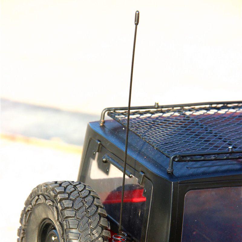Rc crawler metal 160mm dekorativ antenn för 1:10 rc crawler axial scx 10 90046 traxxas trx -4 rc4wd d90 d110