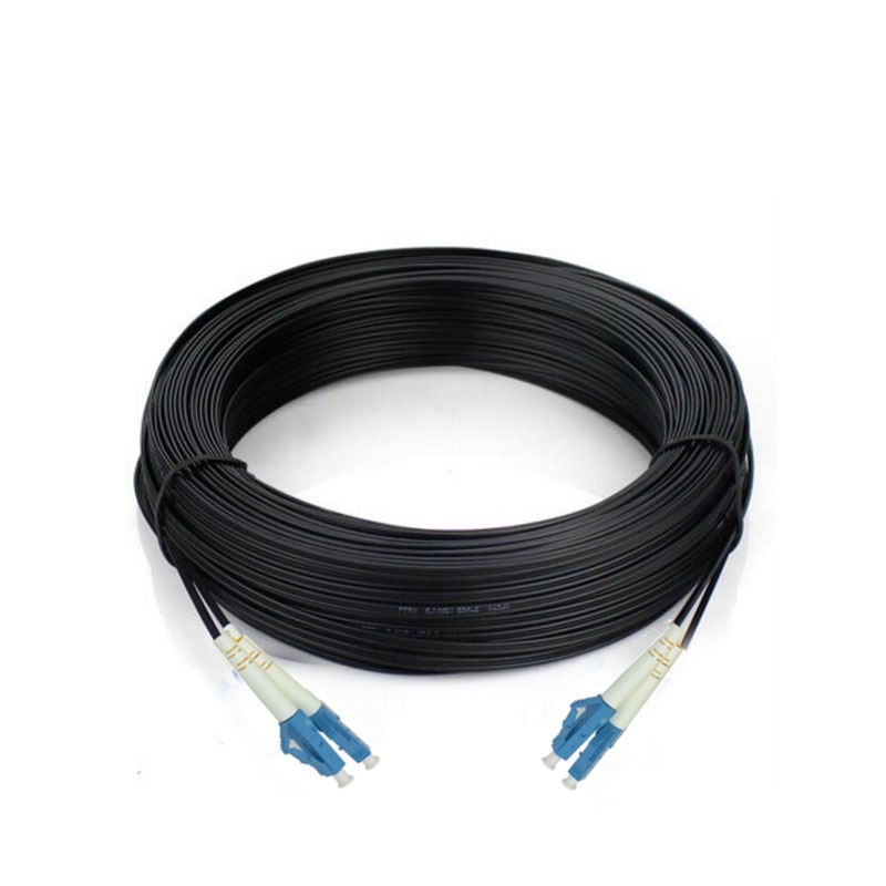 500/300/200/100/50m LC UPC Duplex FTTH Tropfen Patch Kabel LC Singlemode 2Ader G657A Fiber Optik patchkabel FTTH fiber Jumper Kabel
