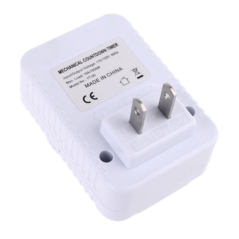 AC 110V 12 Hour Mechanical Plug Switch Timer Socket for Home Appliances Control