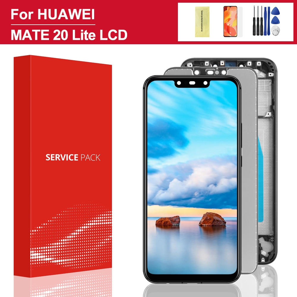 LCD d'origine pour Huawei mate 20 lite LCD écran tactile numériseur assemblée pour Huawei mate 20 lite SNE-AL00 écran LCD