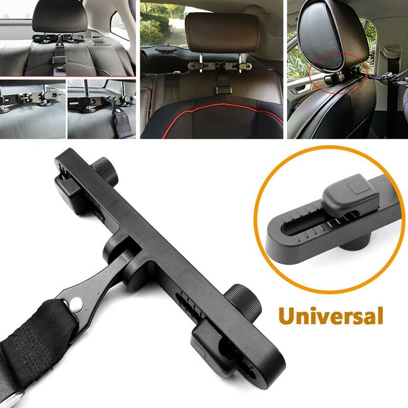 ISOFIX-Soporte Universal seguro del asiento para coche, correa de silla para asiento de bebé, conector, soporte para reposacabezas
