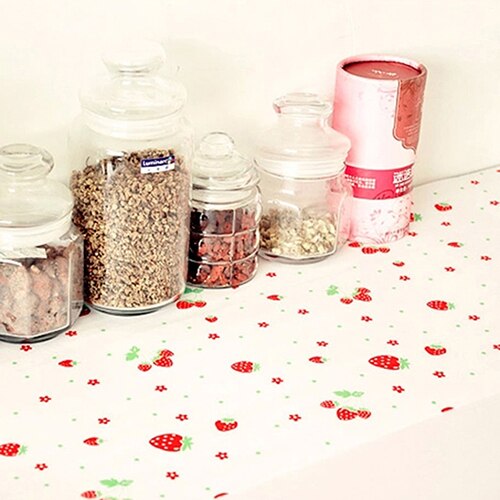 300cm Cute Polka Dots Shelf Paper Cabinet Drawer Liner Kitchen Table Mat Wardrobe Mat Printed Drawer Pad Paper