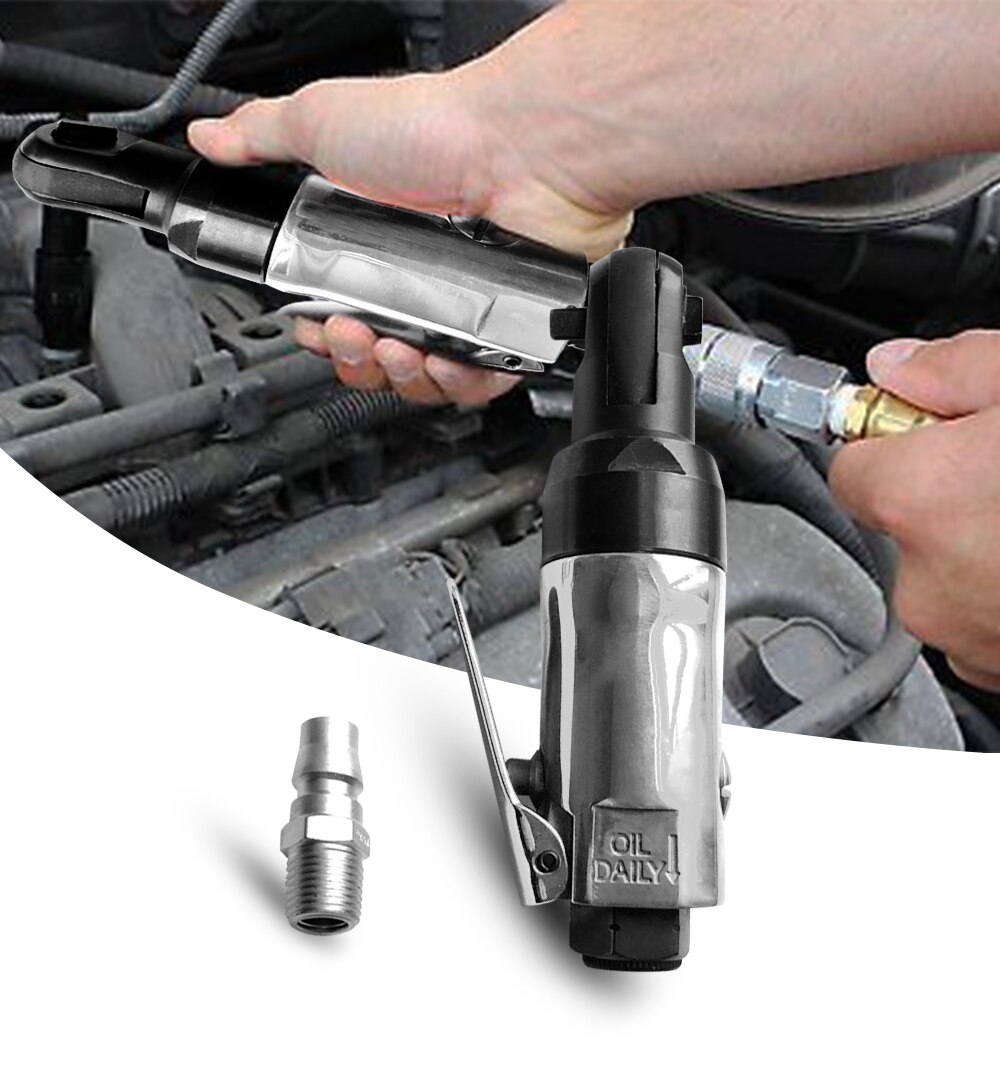 Square Drive Straight Shank Pneumatic Air Ratchet Wrench Tool