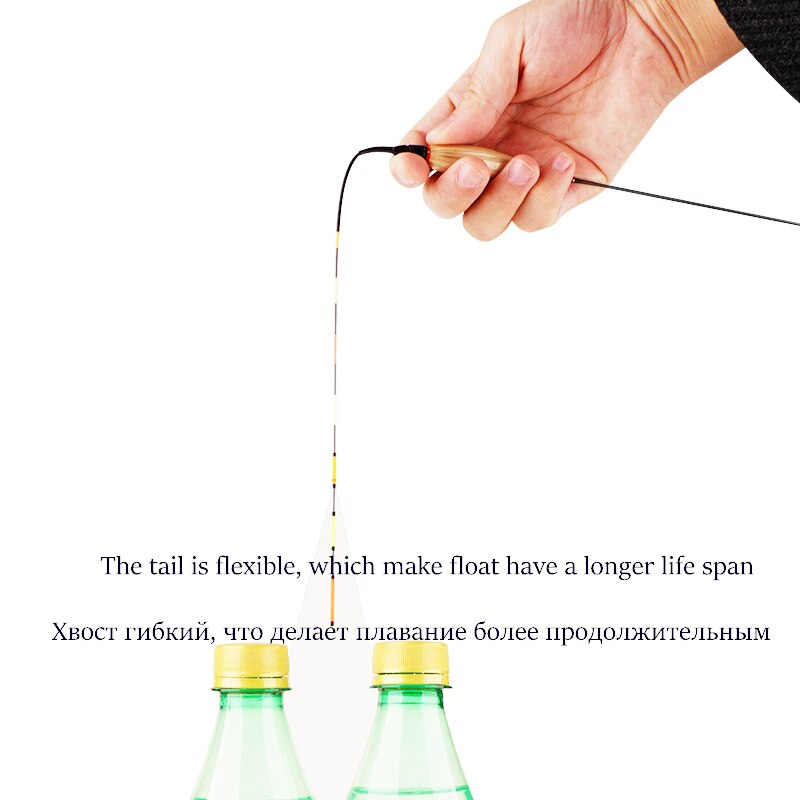 Reed Fishing Floats Shallow Water Boya Vertical Buoy Super Long Fresh Water Fishing Bobber Big Buoyancy Fishing Accessories