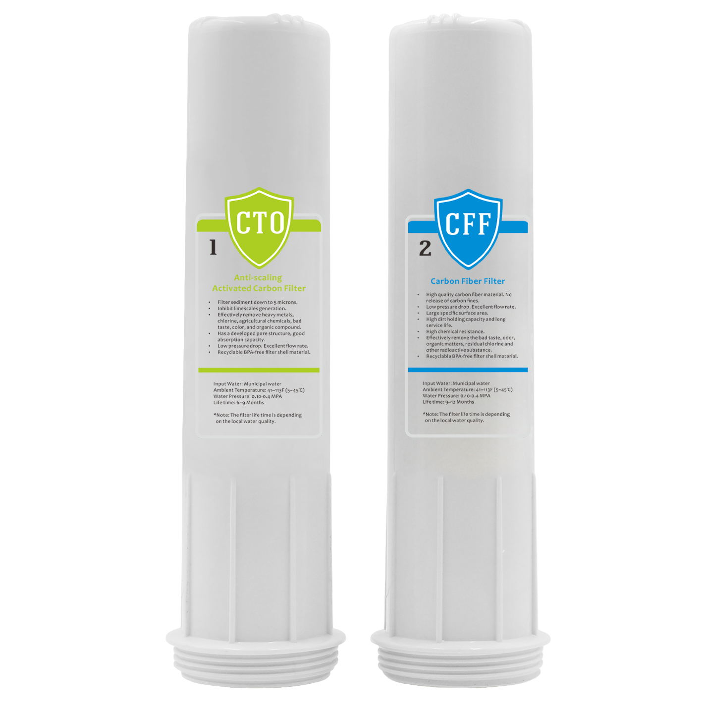 Replacement Internal Fiber/Active Carbon Filter For 929/959 Alkaline Water Ionizer Purifier Machine Only
