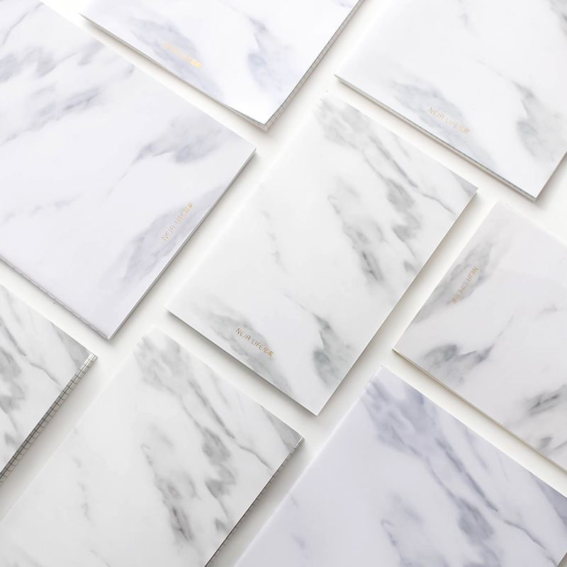 Nordic Style Stationery Marble Soft Cover A5/B5 Notebook Paper Notepad Diary Journal Office School Travelers Drawing
