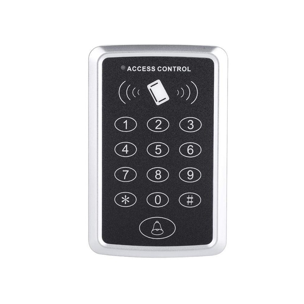 1000 users Access Control System 125KHz RFID Access Control Keypad EM Card Reader Door Lock Opener Keyboard System: access control