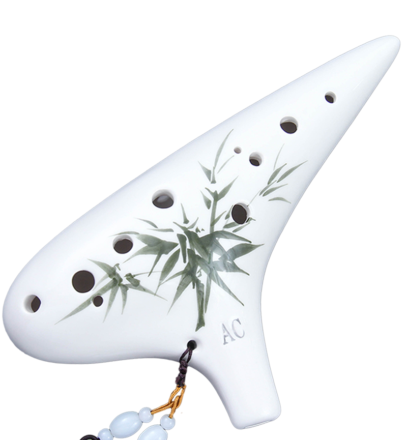 Ocarina 12 Gat Beginner Inleiding Songyin Alto C 12 Hole Ac Professionele Zes Tao Xun Spelen 6 Instrumenten