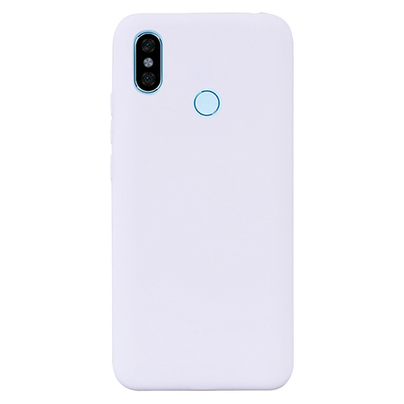 Capa de silicone para xiaomi redmi nota 5 caso tpu capa de telefone para xiaomi redmi nota 5 pro caso redmi nota 5 capa funda coque: 16 White