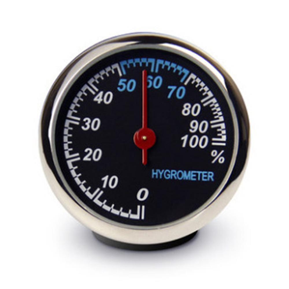 Car Clock Hygrometer Thermometer Mini Auto Luminous Automotive Dashboard Styling Clock Interior Accessories Clock Qua R5N6: humidity
