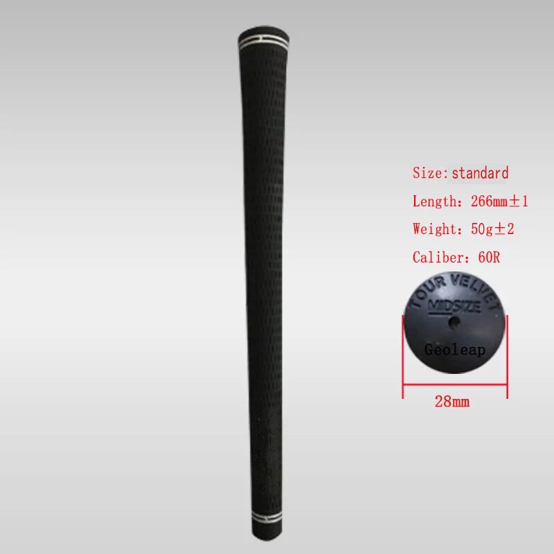 Golf Grip Soft Rubber Golf Club Grips Standard/Midsize/Jumbo/10-20/Pieces Per Batch: 20pc  Standard size