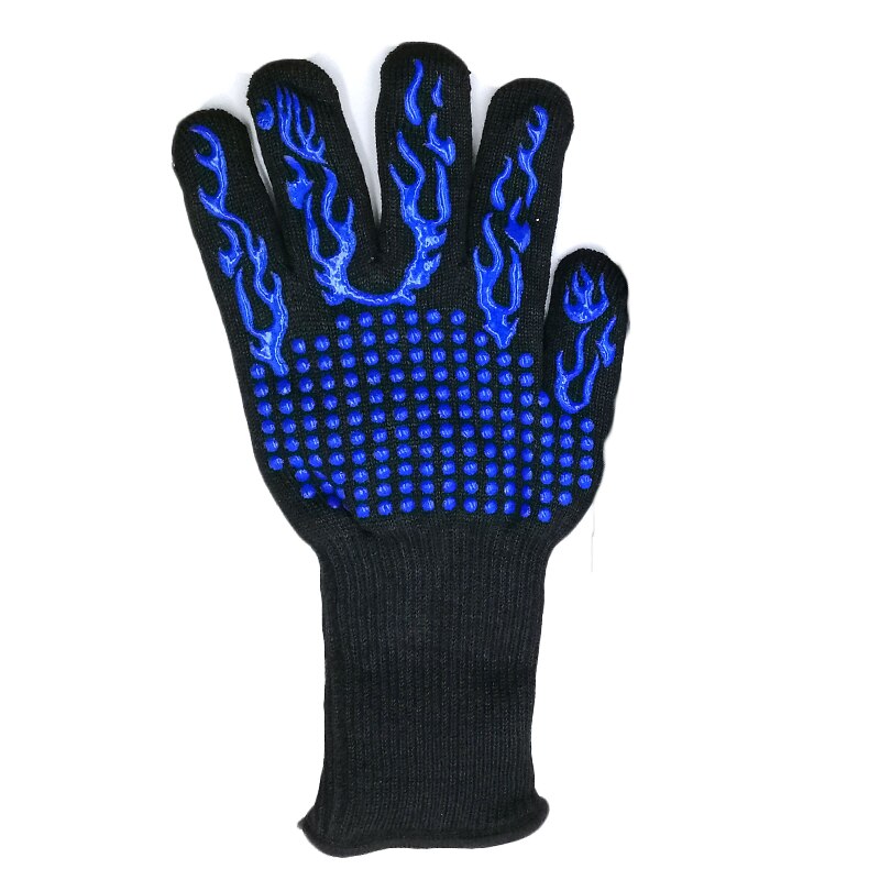 Wärme Beständig Backen Handschuhe Kochen Grill Küche Mikrow Ofen Temperatur Beständig Arbeiten Handschuh Nicht-Unterhose Grill Handschuhe: D