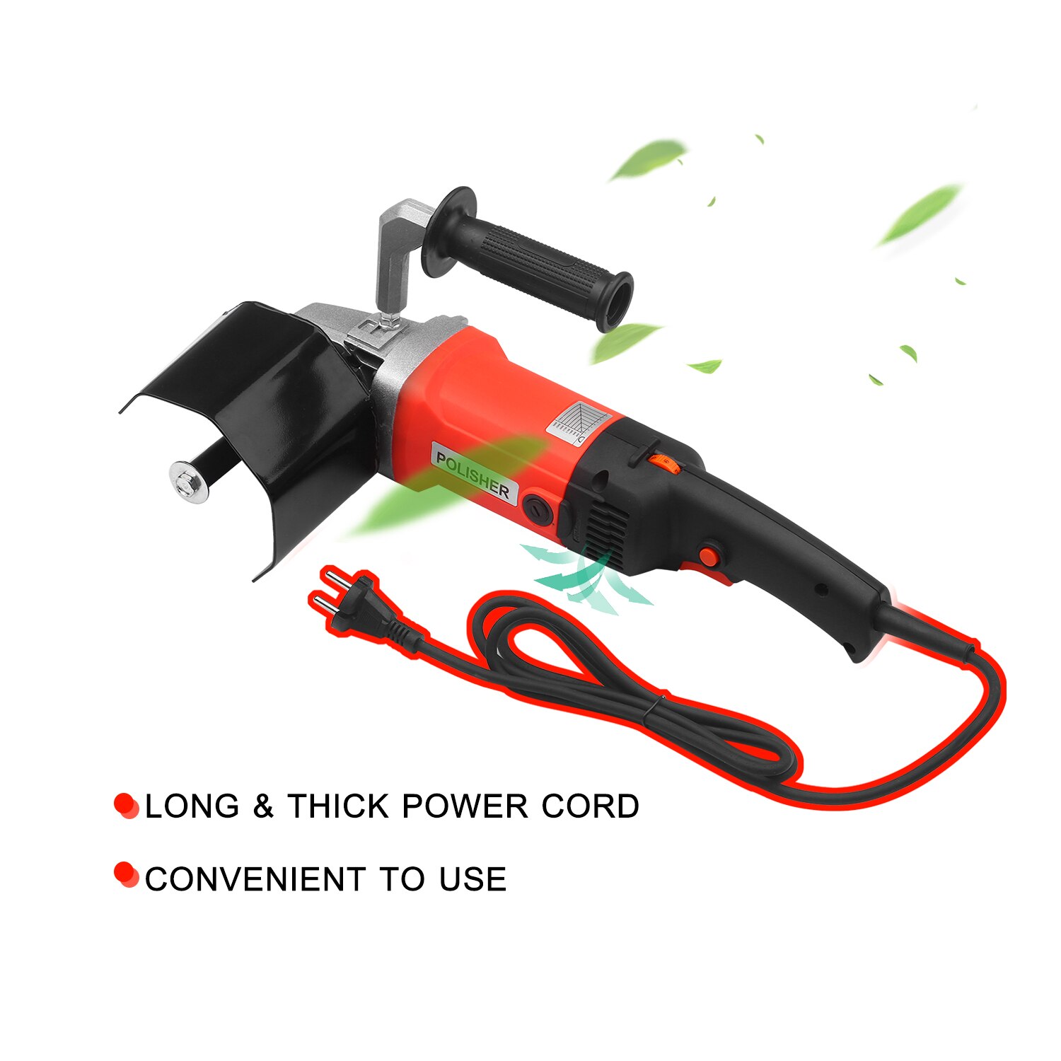 220V 1400W Polisher Machine Polishing Machine Electric Wire drawing Machine Polisher for Metal Stainless Steel Wood Polishing