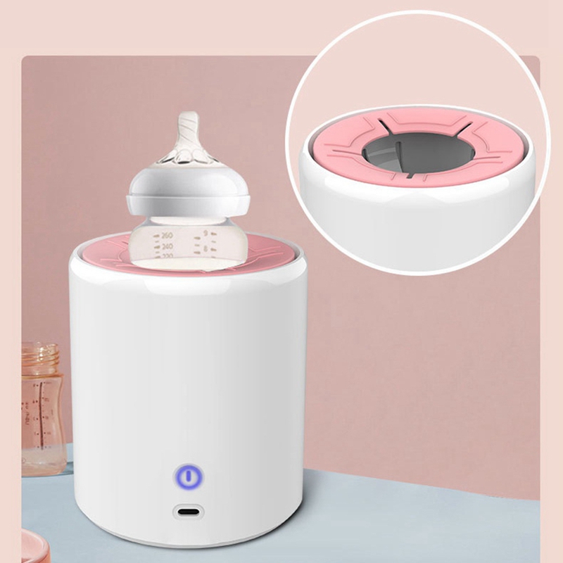 Elektrische Melk Fles Shaker Melk Fles Automatische Roerder Draagbare Baby Melkpoeder Blender Mixer 3 Niveaus Regulator