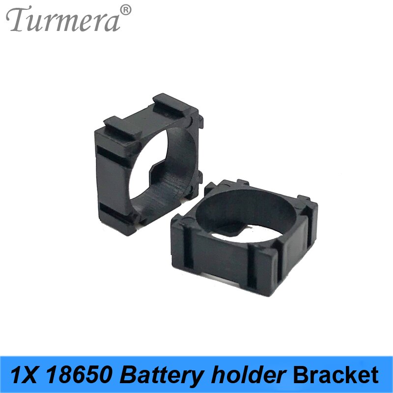 18650 opbergdoos beugel batterijhouder 18650 li- ionencelhouder veiligheidsanti-vibratie kunststof behuizing 18650 batterijhouder zwart