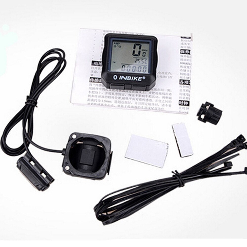 Waterproof Backlight Cycling Bicycle Bike Computer Odometer Speedometer Digital Stopwatch Backlight Multifunction
