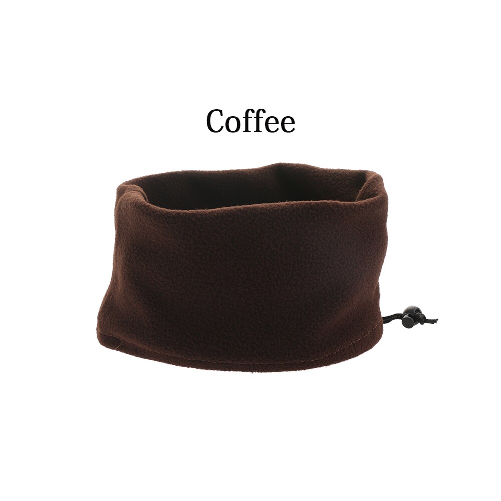 Chapeau écharpe polaire de ski 1 pièce | Cache-cou polaire, chapeau Snood unisexe, vêtements thermiques de ski, masque facial de Snowboard, accessoires pour vêtements d'hiver à la: Coffee