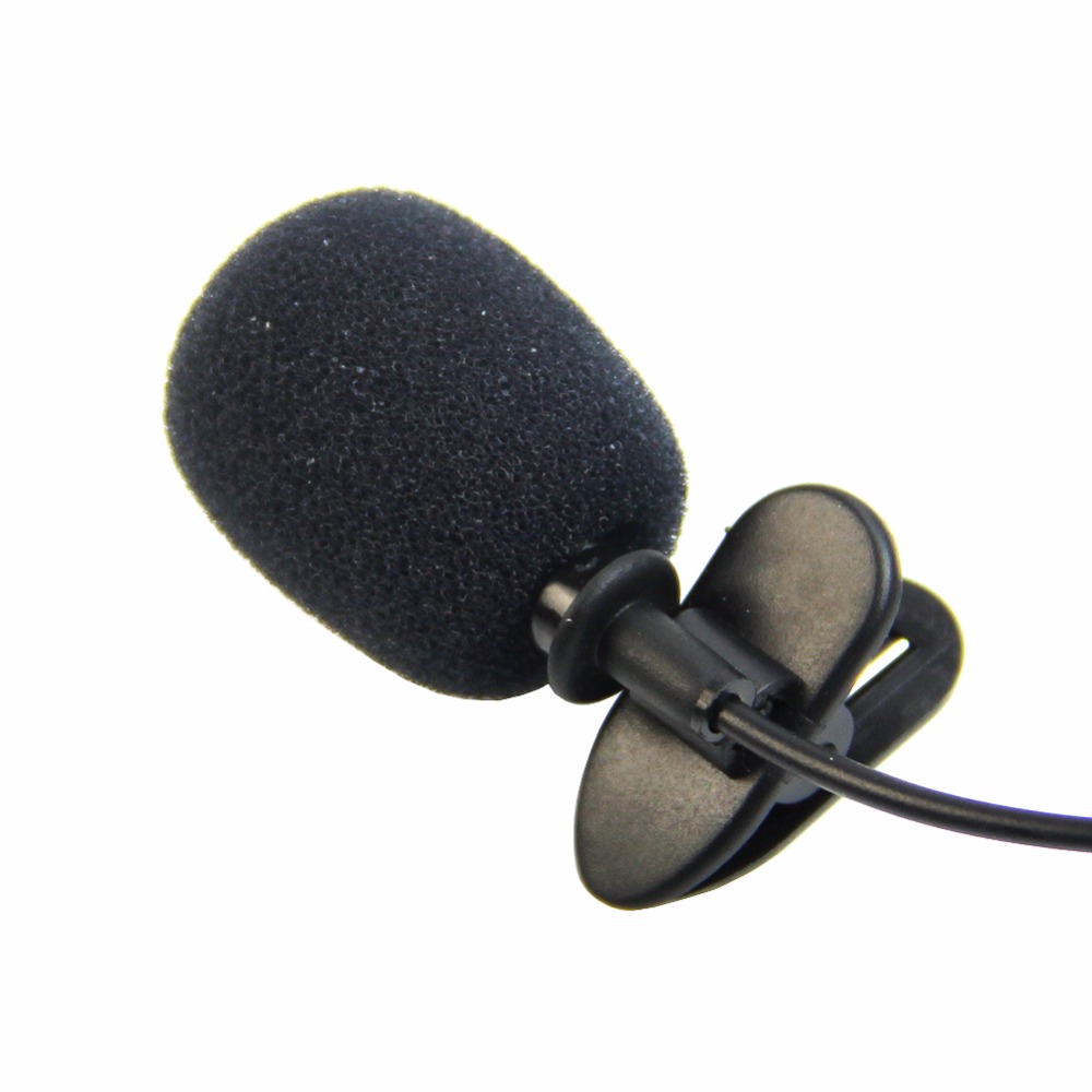 Mini 3.5mm Hands Free Clip on Mini Mic Microphone for PC Notebook Laptop