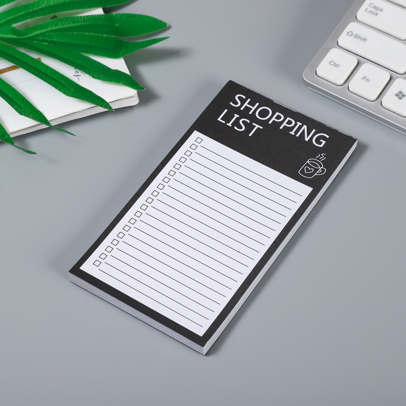 Magnetic Fridge Message Board，Portable Tearable Magnet Memo Board Sticky Notes，Home Kitchen Shopping List Office Memo Planner: Default Title