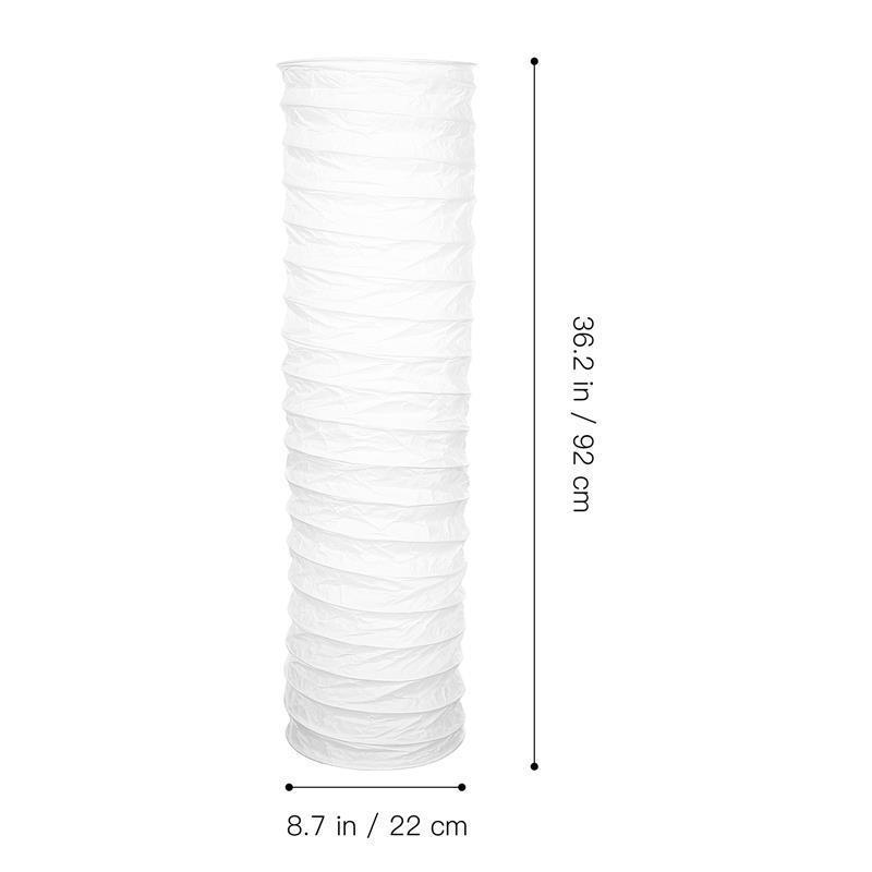Papieren Lampen Voor Woonkamer Kolom Staande Lampen Staande Lamp Kap Papier Vloerlamp Kap Rijstpapier Vloerlamp Lamp Vloerlamp Papieren Lamp Vloer: YELLOW