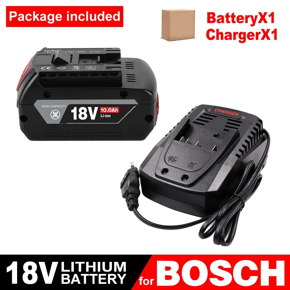 Oryginalny akumulator Bosch 18V 10000mAh Professional System Cordless Tool BAT609 BAT618 GBA18V 21700 Akumulator zamienny 18V: Beżowy