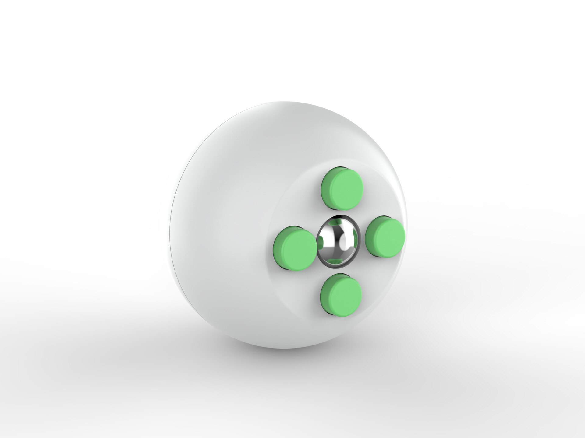 Ronde Decompressie Cube Dice Puzzel Decompressie Speelgoed Vreemde Decompressie Kubus Bal: Licht Groen