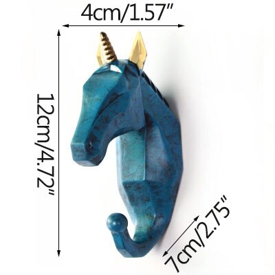 Dier Haak Sleutels Houder Muur Home Jas Hoed Rack Opknoping Herten Hoofd Jas Haak Nordic Creatieve Decoratieve Haak: 15