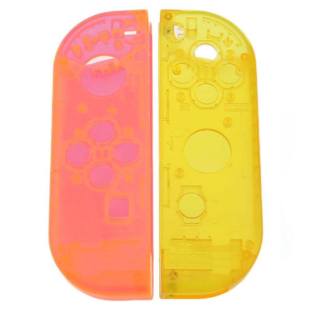 JCD For Joy-con Transparent Shell for Nintend Switch NS JoyCon Controller DIY Replacement Housing Shell Right Left Case + Tool: QS