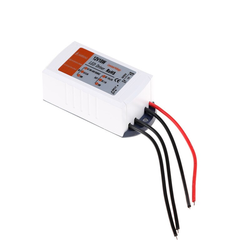 Dc 12V 18W Voeding Converter Adapter Transformator Schakelaar Voor Led Strip