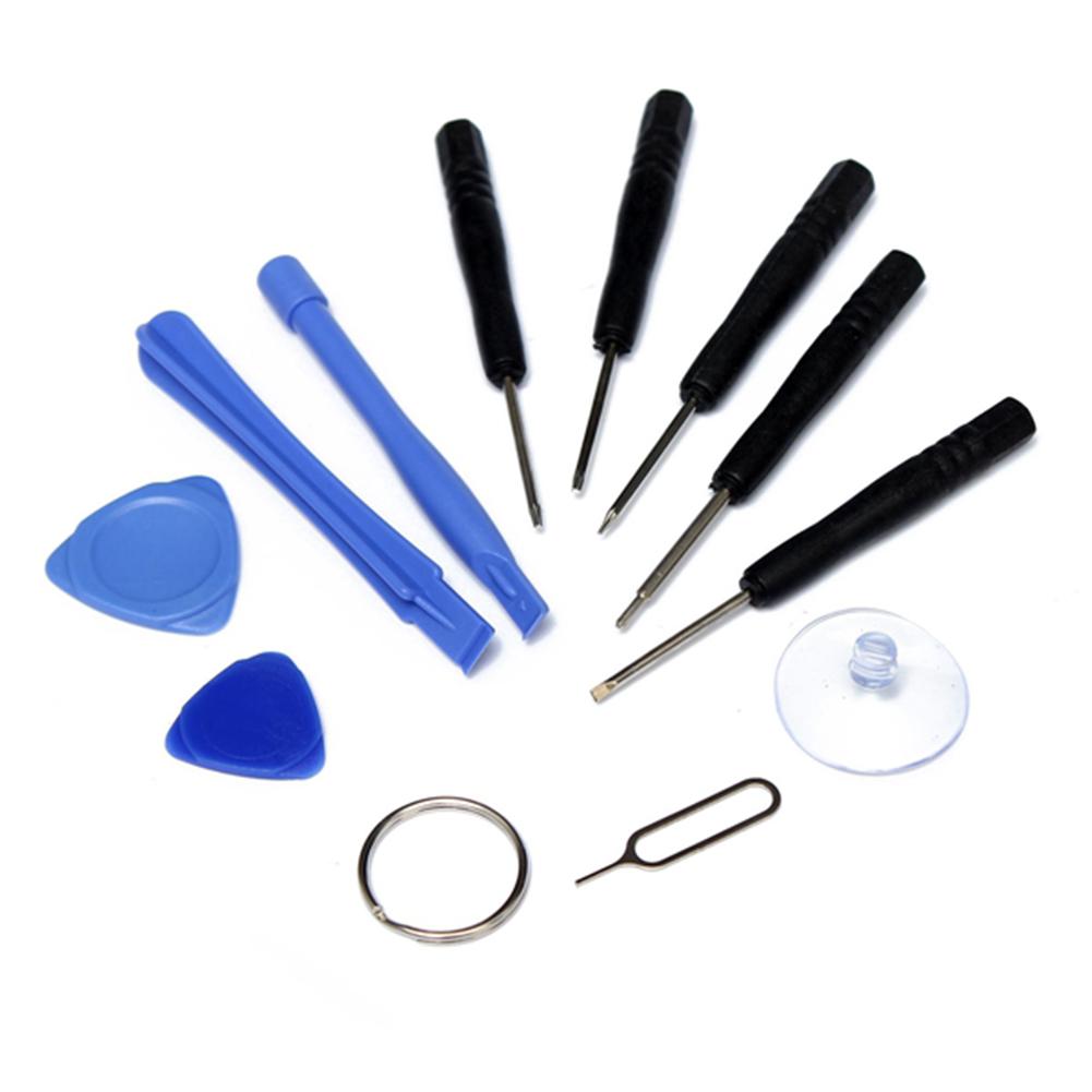 11 In 1 Cell Phones Opening Screen Pry Phone Repair Tool Kit Screwdriver Set For iPhone Samsung HTC Moto Sony Accessory Bundles