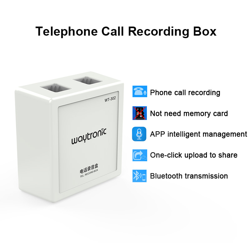 Landline Phone Call Recorder Voice Logger Automatic Telephone Calls Recording Device without Memory Card Needed: Default Title